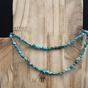 Turquoise Beaded  2 strand Necklace/choker